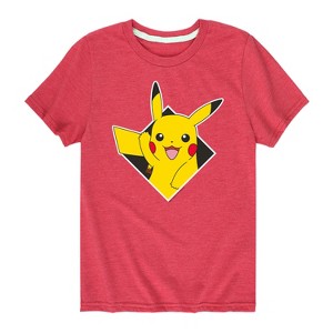 Boys' - Pokémon - Pikachu Snowy Christmas Outfit Short Sleeve Graphic T-Shirt - 1 of 4