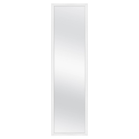 Framed Door Mirror Room Essentials, How To Hang Door Mirror From Target