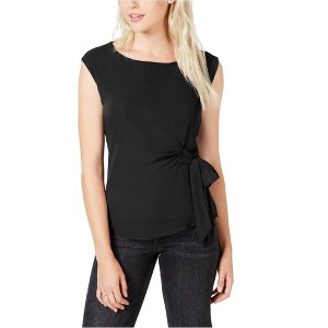maison Jules Womens Tie Front Pullover Blouse - 1 of 1