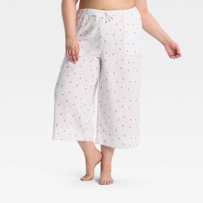 Women's Cropped Pajama Pants - Auden™