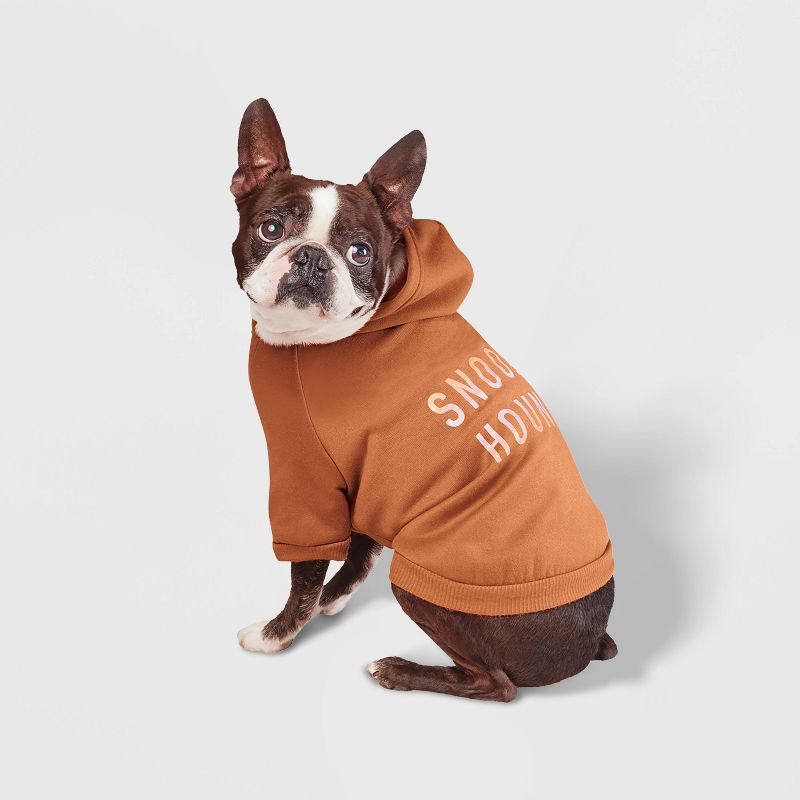 Orange Snooze Hound Dog Hoodie - Boots & Barkley™, 1 of 12
