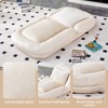 Maliang Folding Sofa Chair with 5 Adjustable Positions, Plush Floor Lounge Chair for Gaming, Meditation, Relaxation - 4 of 4