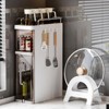 Pull Out Spice Rack Organizer Plastic Drawers Organizer Desktop Storage Gap Cabinet Waterproof Spice Jar Rack - 2 of 4