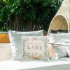 Stupell Industries Fa La La Lake Holiday Botanical Wreath - 2 of 3
