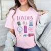 Simply Sage Market Women's London Travel Chart Short Sleeve Graphic Tee - 2 of 3
