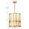 Crystorama Lighting Royston 4 - Light Pendant in  Antique Gold - 2 of 4