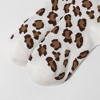 Anna-Kaci Women's 3-Pack Leopard Print Ankle Socks with Soft Knit Fabric and Allover Animal Pattern - 4 of 4