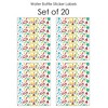 Big Dot of Happiness School Gnomes - Teacher and Classroom Decorations Water Bottle Sticker Labels - Set of 20 - 3 of 4