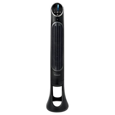 Honeywell QuietSet 8-Speed Oscillating Tower Fan Black HYF290B: Programmable Timer, Quiet Operation, ETL Listed