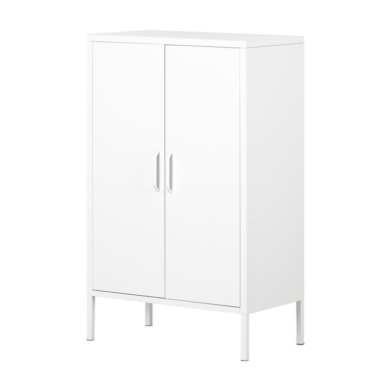 Eddison 2 Door Storage Cabinet Pure White - South Shore, 1 of 11