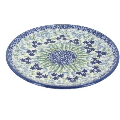 Blue Rose Polish Pottery Brienna Dessert Plate