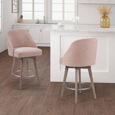 Pink discount kitchen stools