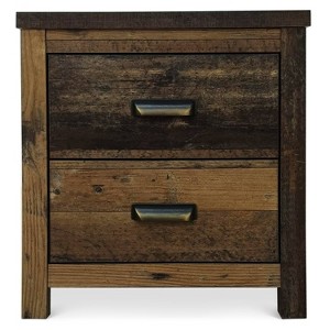 Home Design Bristol Nightstand Vintage Oak - 1 of 4