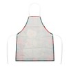 Unique Bargains Christmas Aprons Linen Red Black Green Beige 21.65"x26.77" 1 Pcs - 4 of 4