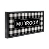 Stupell Industries Mudroom Classic New England Plaid Black Framed Floater Canvas Wall Art - 3 of 4