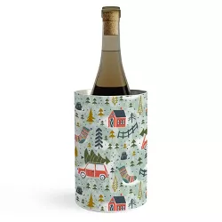 Heather Dutton Home For The Holidays Mint Wine Chiller - Deny Designs