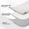 Runner Rug,Non-Slip Stain Resistant Fluffy Nursery Rug,Ultra Soft Shag Throw Carpet Solid Color Indoor Floor Carpet for Bedroom - 3 of 4