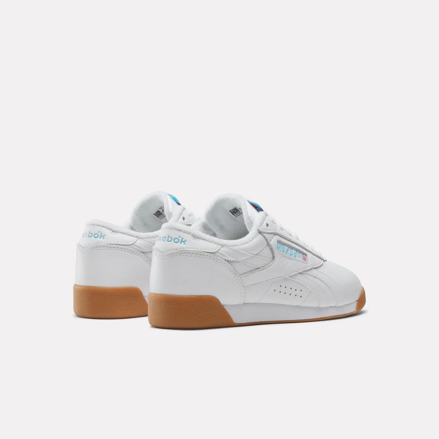 Женские кроссовки Reebok Freestyle Lo Shoes Size 6 White/White/Gum, цвет: Белый — фото 3