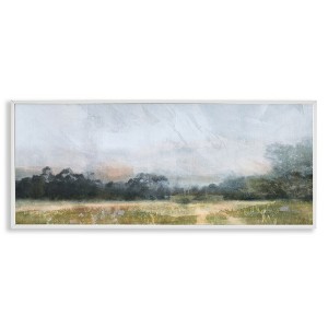 Stupell Industries Rural Field Abstract Landscape Framed Giclee Art - 1 of 4