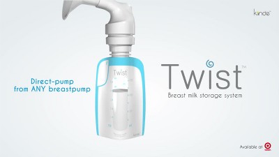 Kiinde Twist Squeeze Natural Feeding Bottle