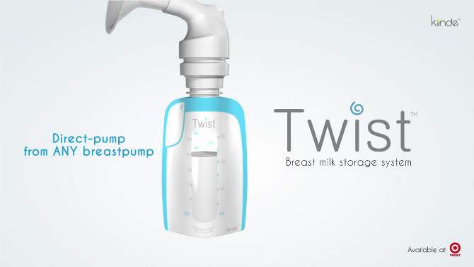 Kiinde 40ct Twist Breast Milk Storage Pouch, 2 of 11, play video