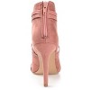 Journee Collection Women's Samara Back Heel Zip Peep Toe Stiletto Booties - 3 of 4
