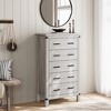 Drawer Dresser for Bedroom, Modern Dressers with Spacious Storage and Metal Handles - 4 of 4