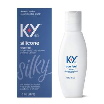 K-Y True Feel Deluxe Silicone-Based Personal Lube - 1.5oz