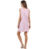 Casual Nights Women's Cotton Sleeveless Nightgown Chemise - 3 of 4