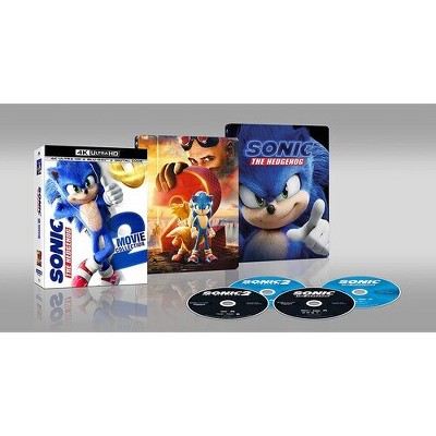 Sonic the Hedgehog: 2-Movie Collection (Steelbook) (Steelbook) (4K/UHD)