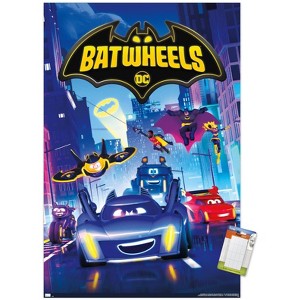 Trends International DC Comics TV Batwheels - Key Art Unframed Wall Poster Prints - 1 of 4
