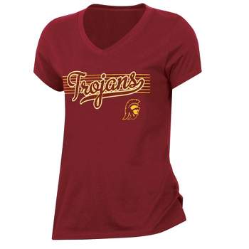 NCAA USC Trojans Women's V-Neck T-Shirt