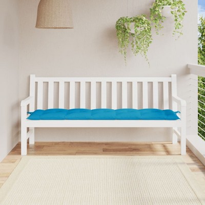 vidaXL Garden Bench Cushion Light Blue 70.9"x19.7"x2.8" Oxford Fabric