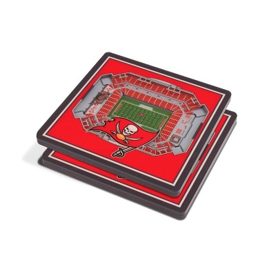 NFL Tampa Bay Buccaneers 3D Stadium View Coaster