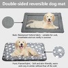 XINGHANZHENXUAN Washable Pet Bed for Cats and Dogs, Orthopedic Plush Mat with Non-Slip Bottom | Cozy Crate Pad & Kennel Cushion, Gray 24x18 Inch - 4 of 4