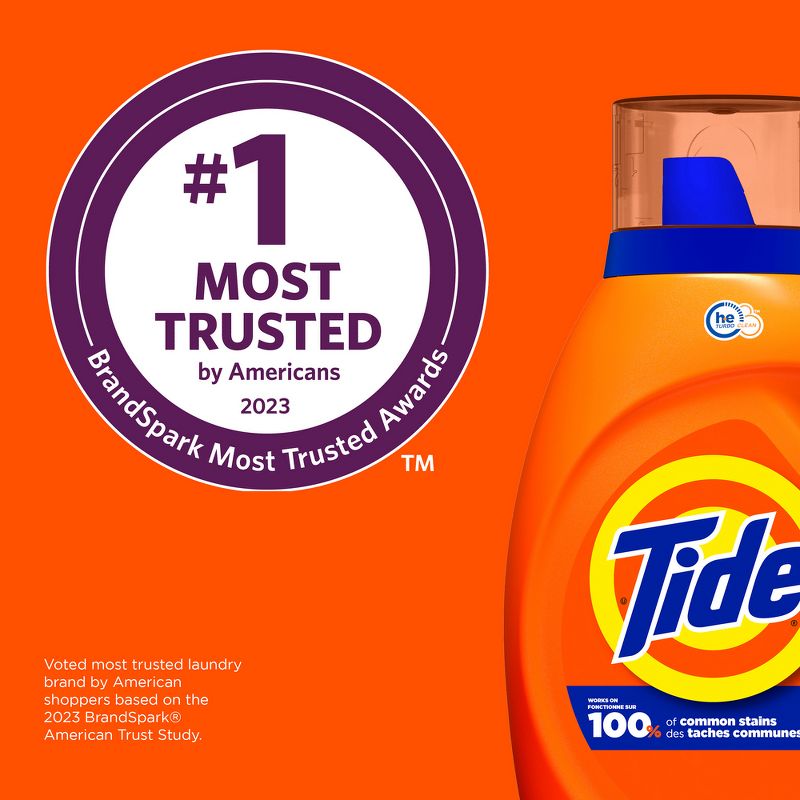 Tide High Efficiency Liquid Laundry Detergent - Original, 3 of 20