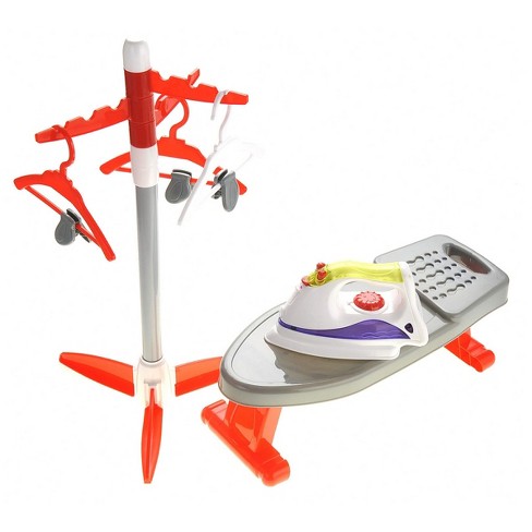 Laundry Set Lights and Sound Iron Toy Make Believe Ironing Accessories iron 