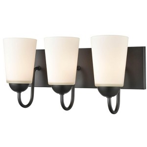 Millennium Lighting Ivey Lake 3 - Light Vanity in  Matte Black - 1 of 1