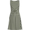 Lands' End Women's Cotton Modal Boatneck Twist Dress - 3 of 4