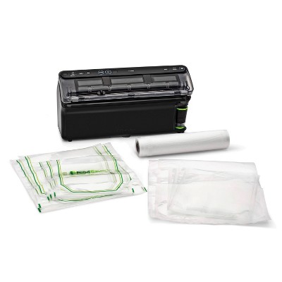 Foodsaver Vacuum Sealer With Express Bag Maker, Built-in Handheld Sealer,  And Bags And Roll Starter Kit - Black - Fm5200 : Target