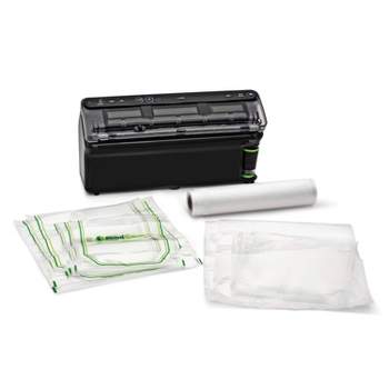FoodSaver Elite All-in-One Liquid Plus Vacuum Sealer with Bags and Roll Black