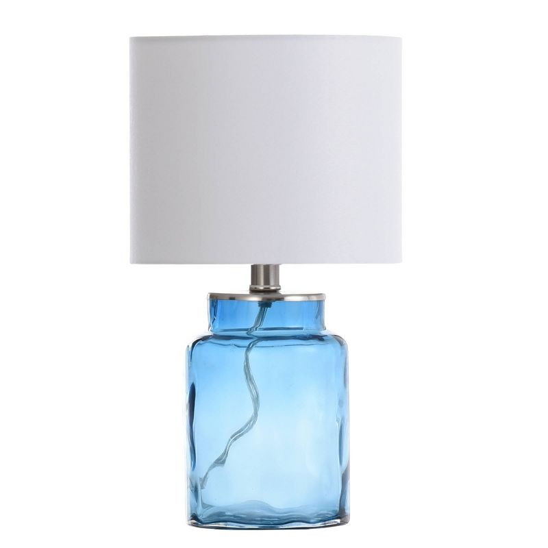Table Lamp Blue Finish - StyleCraft, 1 of 10