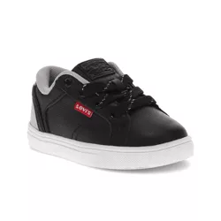 Levi's Toddler Jeffrey Lo 501 FM Sport Unisex Fashion Lowtop Sneaker Shoe, Black/Grey, Size 10