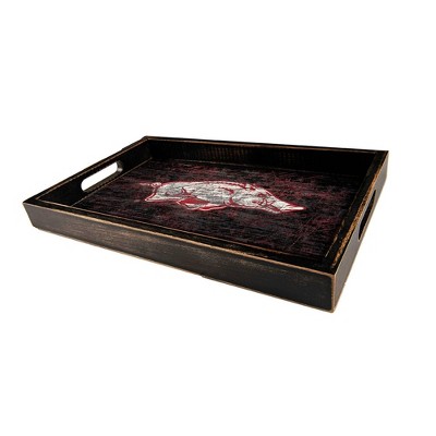 NCAA Arkansas Razorbacks Distressed Tray