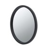 DOMETOUR 20" x 20" Circle Wall Mirror with Wooden Frame, Wall Mirror for Living Room, Dining Room, Foyer, Bathroom, Office - 2 of 4
