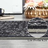 Vintage Floral Area Rug - Distressed Low Pile Non-Slip & Machine Washable Carpet for Kitchen, Living Room, Bedroom - 4 of 4
