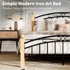Bed Frame with Headboard and Footboard,Classic Metal Platform Bed Frame Mattress Foundation with Under Storage,Steel Slats, No Box Spring Needed - 3 of 4