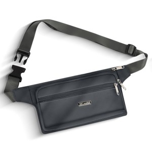 New York Xpress FP-3346 Slim Fanny Pack, Water-Resistant, Adjustable Strap with 4 Pockets, for All Activities, 5" x 10" - 1 of 4
