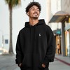 Dalix Astronaut Embroidery Relaxed Hoodie Soft Fleece Sweatshirt Drawcord Fit Lounge Mens - 4 of 4