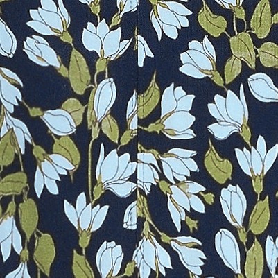 navy mini bloom floral